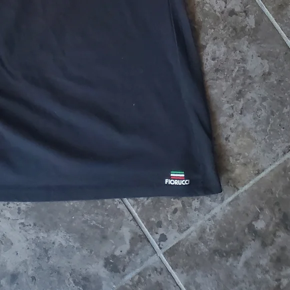 Fiorucci Italy little black t-shirt dress micro mini cotton designer size S - Picture 6 of 10